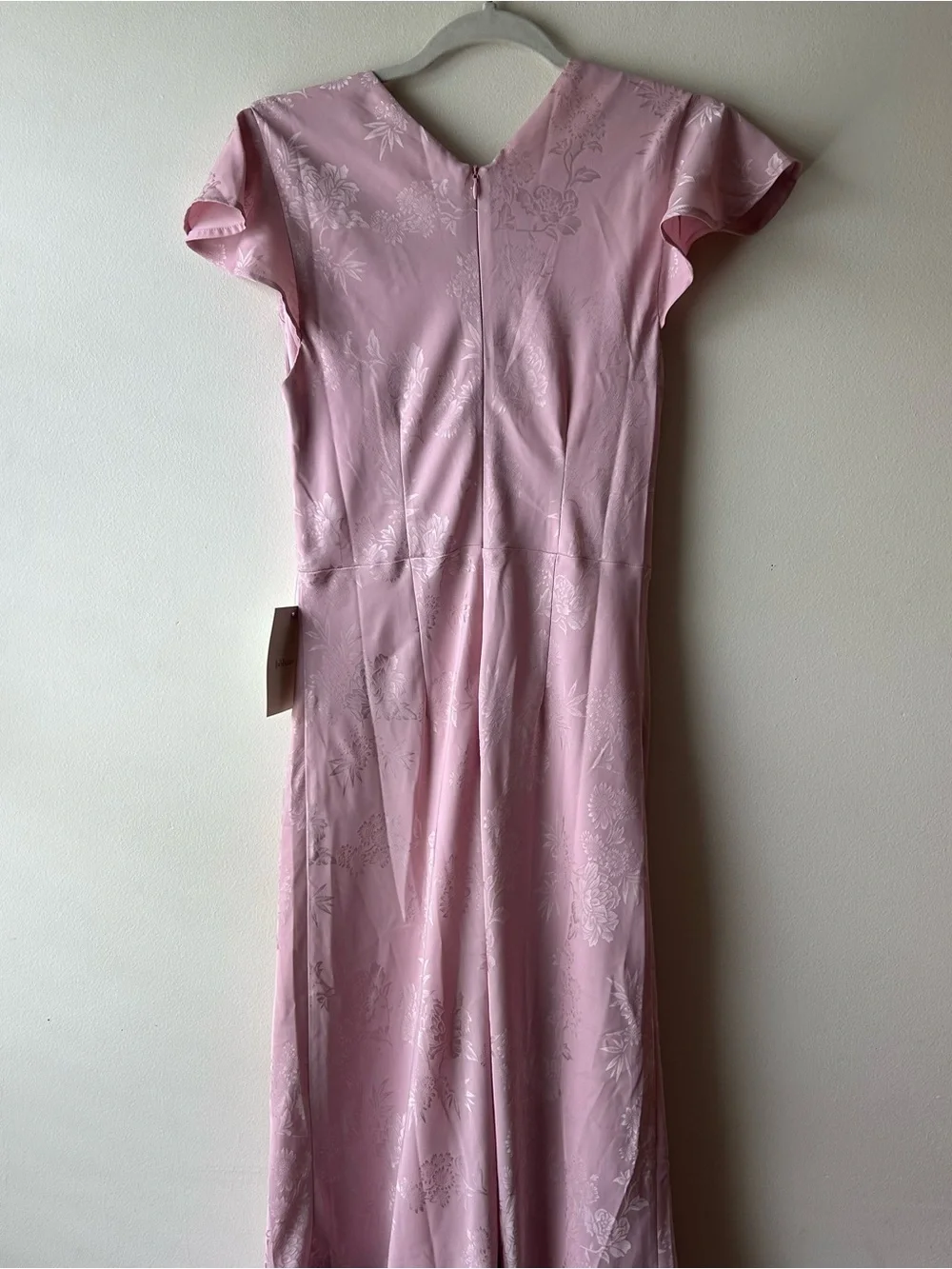 Bohme Mateo Floral Maxi Dress in Pink Small NWT